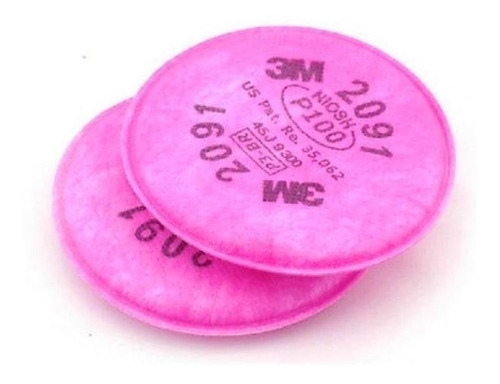 Filtro 3m 2091 P3 Para Particulados  1 Par