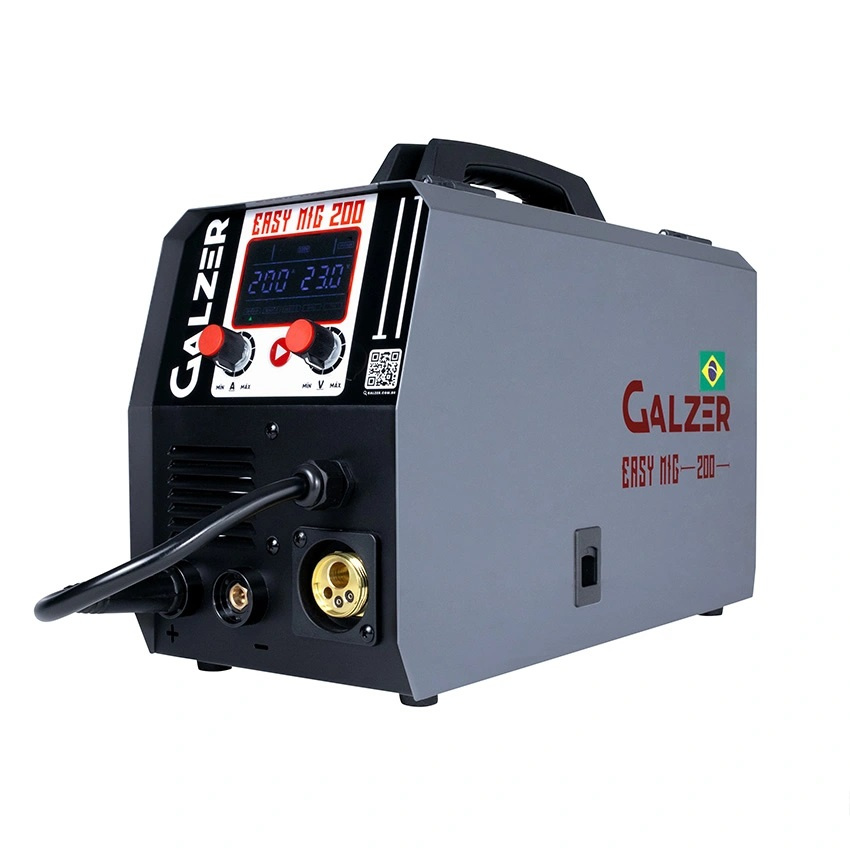 Máquina De Solda Galzer Easymig 200a 220v